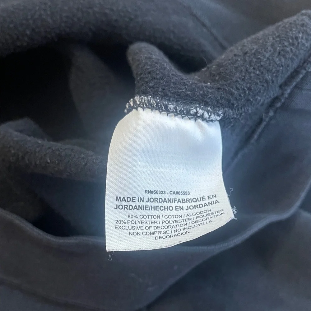 Nike Black Crewneck Sweatshirt with White‎ Swoosh